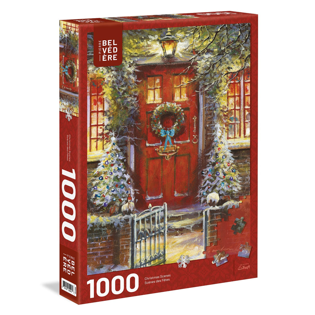The Red Door 1000-Piece Puzzle DAMAGED