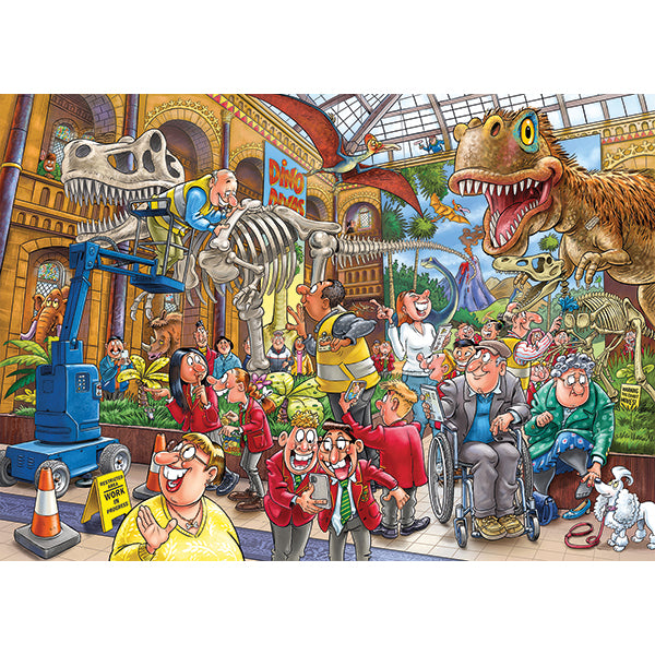 Wasgij - Blight at the Museum! 1000-Piece Puzzle