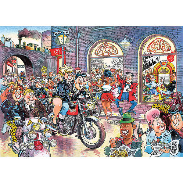 Wasgij - Rock Around the Clock! 1000-Piece Puzzle