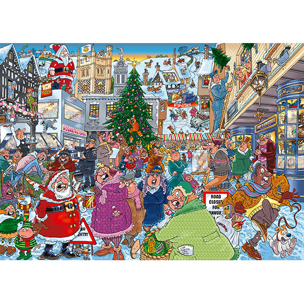 Santa Dash! 1000-Piece Puzzle
