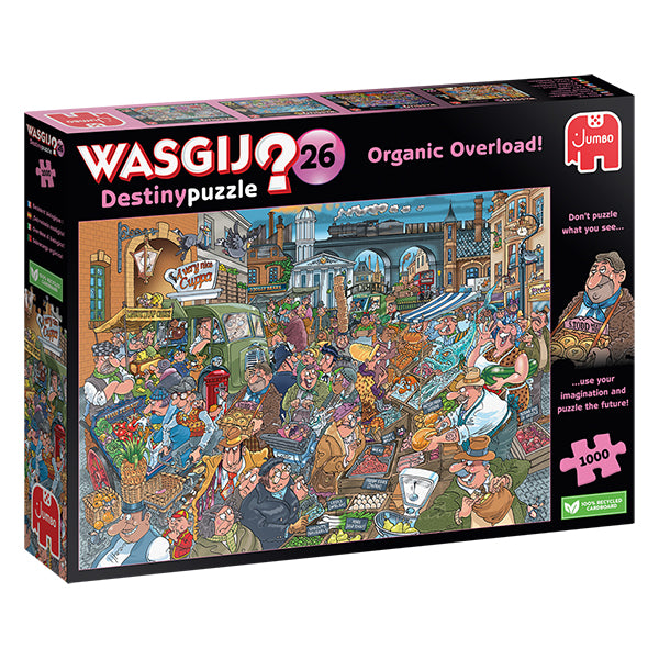 Wasgij - Organic Overload! 1000-Piece Puzzle
