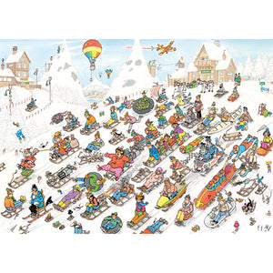 It's all Going Downhill! 1000-Piece Puzzle