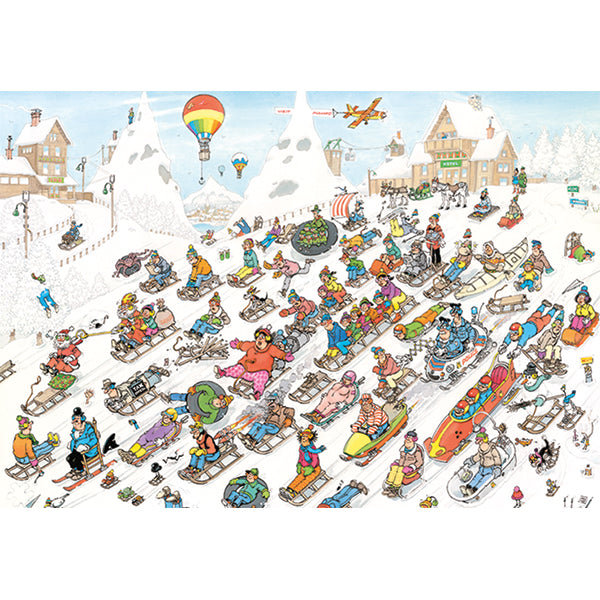 It's all Going Downhill! 2000-Piece Puzzle