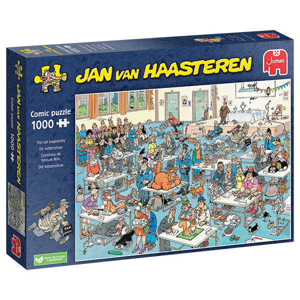 The Cat Pageantry,JvH 1000-Piece Puzzle