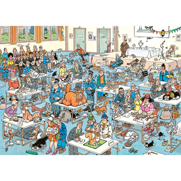 The Cat Pageantry,JvH 1000-Piece Puzzle