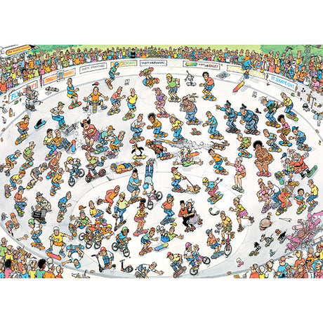 Riding the Skate Bowl 1000-Piece Puzzle