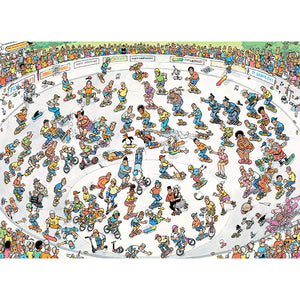 Riding the Skate Bowl 2000-Piece Puzzle