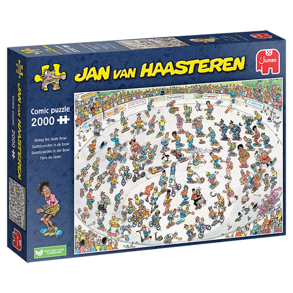 Riding the Skate Bowl 2000-Piece Puzzle