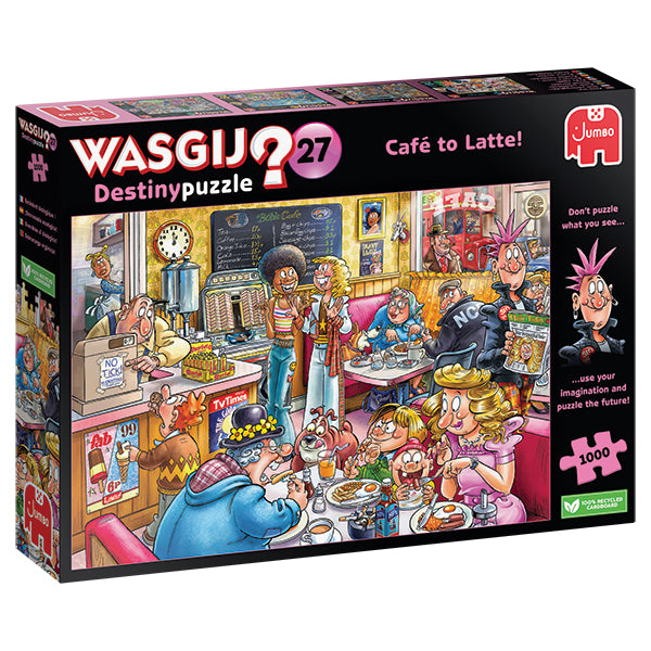 Wasgij - Café to Latte! 1000-Piece Puzzle