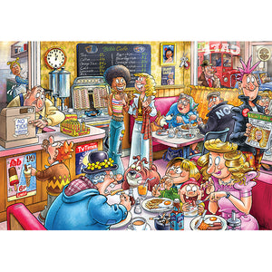 Wasgij - Café to Latte! 1000-Piece Puzzle