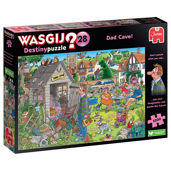 Wasgij - Dad Cave! 1000-Piece Puzzle