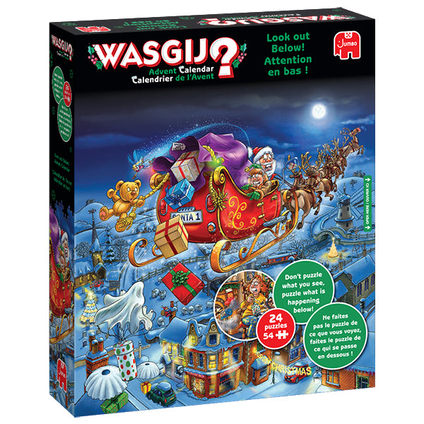 Wasgij - Calendrier de L'Avent! - 24 Casse-têtes de 54 pièces