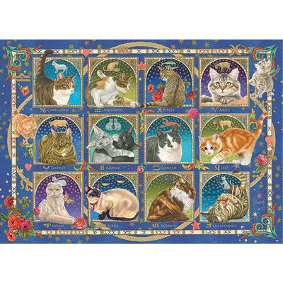 Cat Horoscope 1000-Piece Puzzle