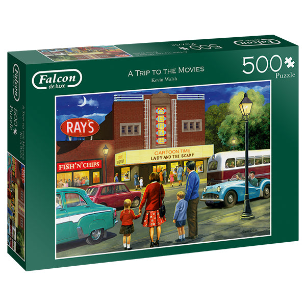 A trip to the Movies 500-Piece Puzzle