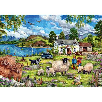 Highland Farm 500-Piece Puzzle