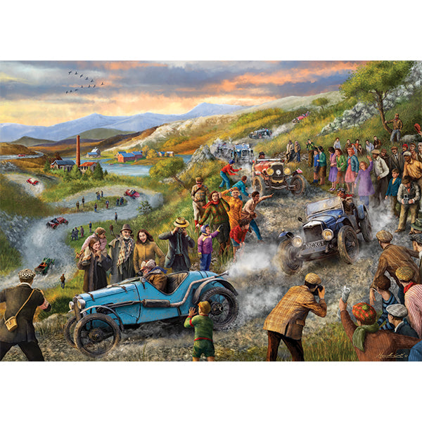 Vintage Car Rally 1000-Piece Puzzle