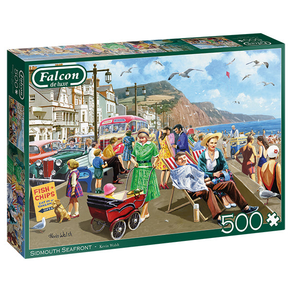 Sidmouth Seafront 500-Piece Puzzle