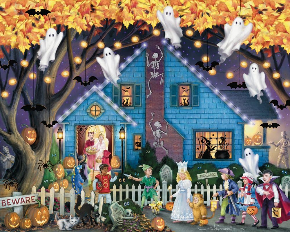 Ghostly Gathering 1000-Piece Puzzle