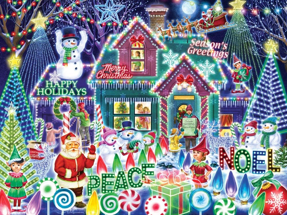 Festival of Lights 550-Piece Puzzle