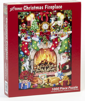 Christmas Fireplace - Casse-tête de 1000 pièces