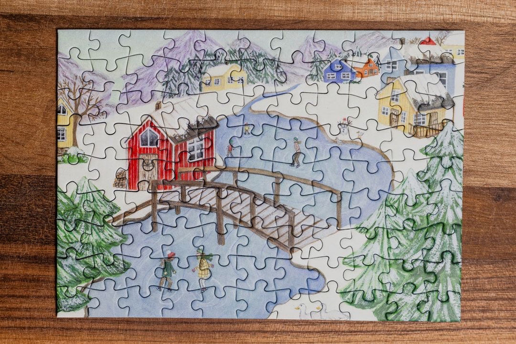 Scandinavian Town 99-Piece Puzzle
