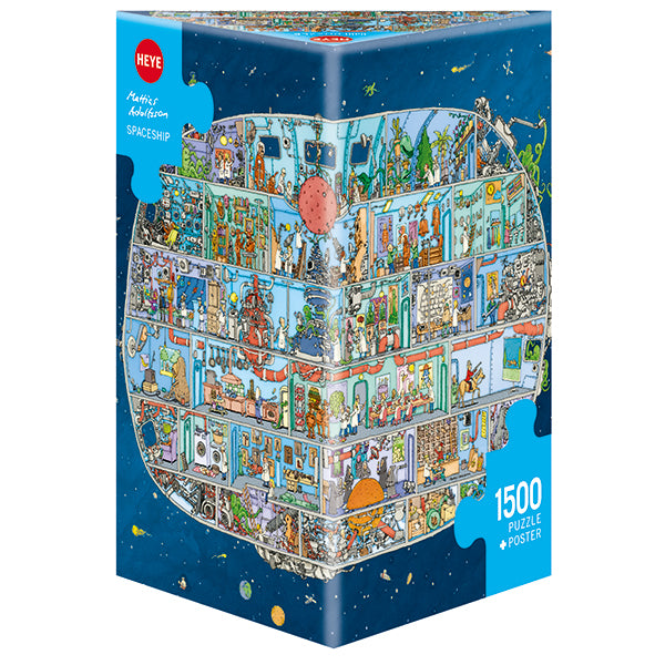 Spaceship 1500-Piece Puzzle