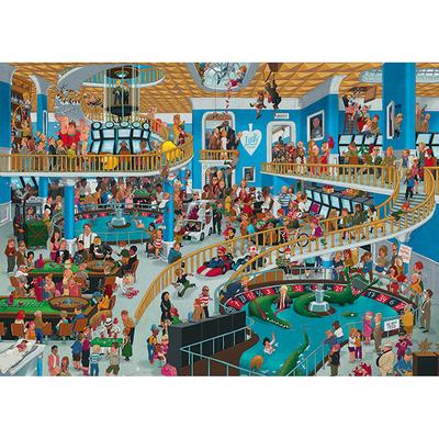 Chaotic Casino 1000-Piece Puzzle