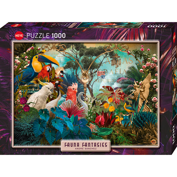Birdiversity - Fauna Fantasy 1000-Piece Puzzle