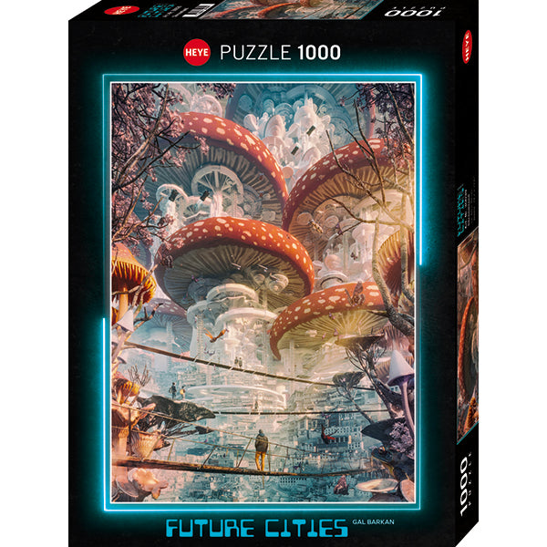 Shroomland - Future Cities  1000-Piece Puzzle