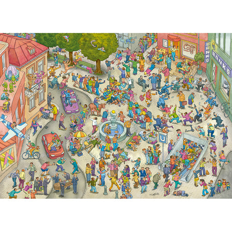 Mobile Zombies 1000-Piece Puzzle