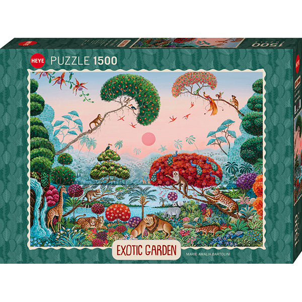 Exotic Garden - Jungle Paradise 1500-Piece Puzzle