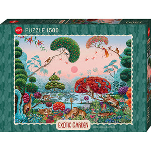 Exotic Garden - Jungle Paradise 1500-Piece Puzzle