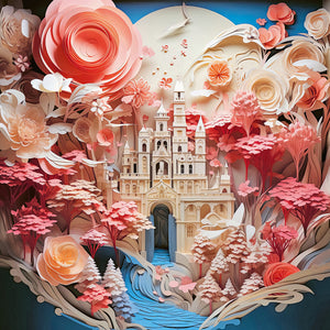 White Castle, Paper-Like - Casse-tête de 1000 pièces