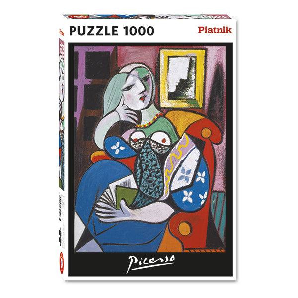 Lady with a Book 1000-Piece Puzzle