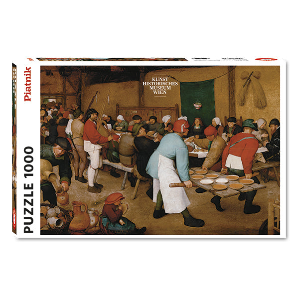 Peasants Wedding - Bruegel 1000-Piece Puzzle
