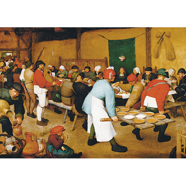 Peasants Wedding - Bruegel 1000-Piece Puzzle