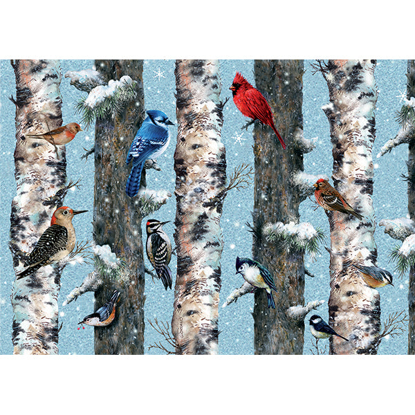 Christmas Birds 1000-Piece Puzzle
