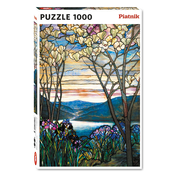 Magnolias & Irises<br>Casse-tête de 1000 pièces 