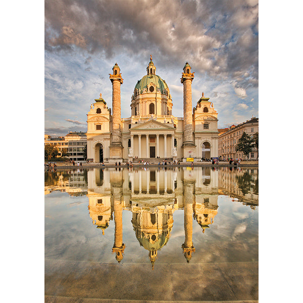 Karlskirche Vienna - Casse-tête de 1000 pièces