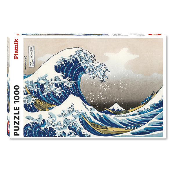 Hokusai - The Wave<br>Casse-tête de 1000 pièces 