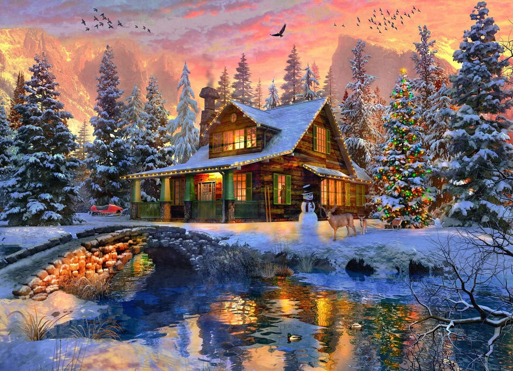 Rockies Christmas<br>Casse-tête de 1000 pièces