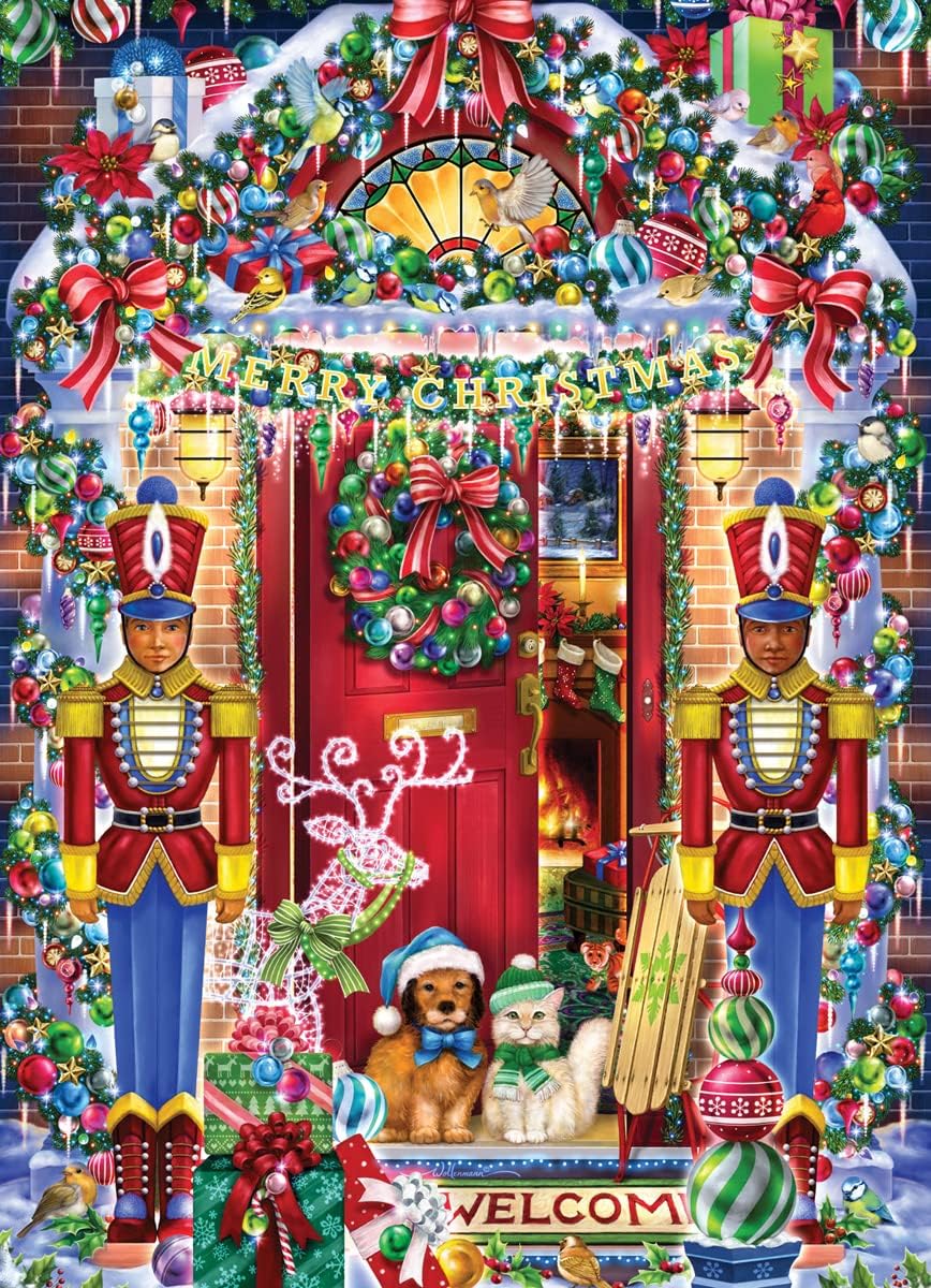 Christmas Welcome 1000-Piece Puzzle