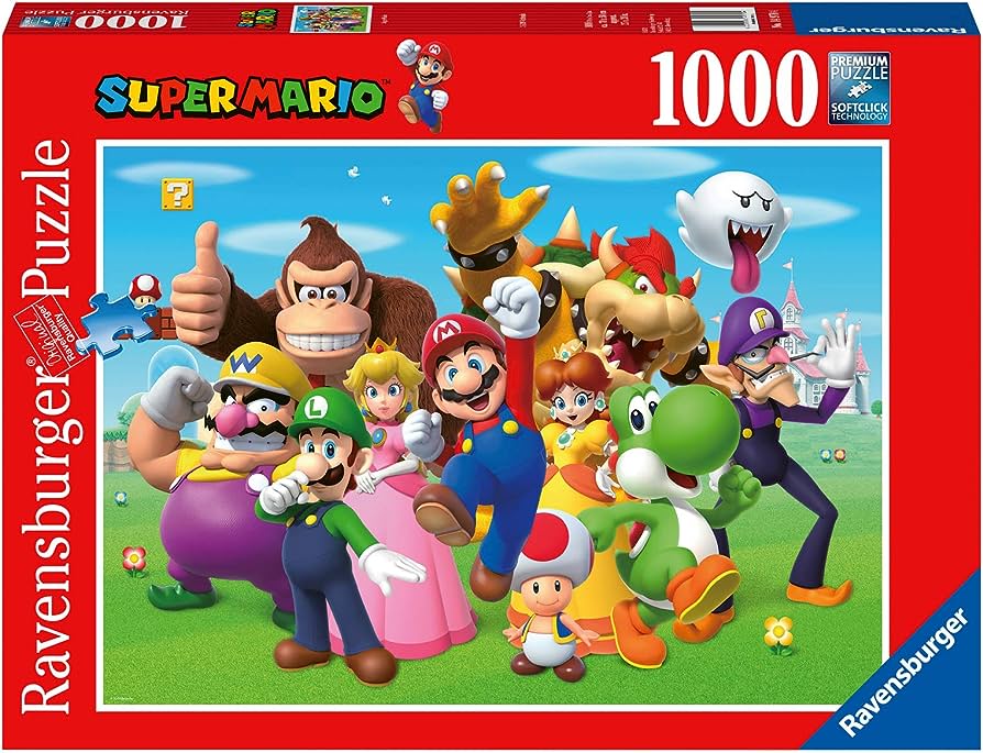 Super Mario Bros<br>Casse-tête de 1000 pièces