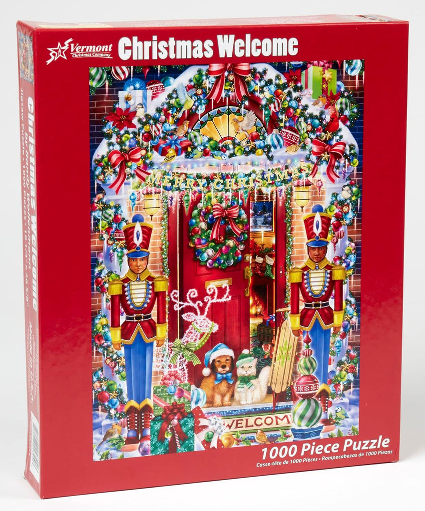 Christmas Welcome 1000-Piece Puzzle
