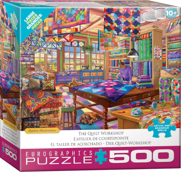 The Quilt Workshop 500-Piece Puzzle