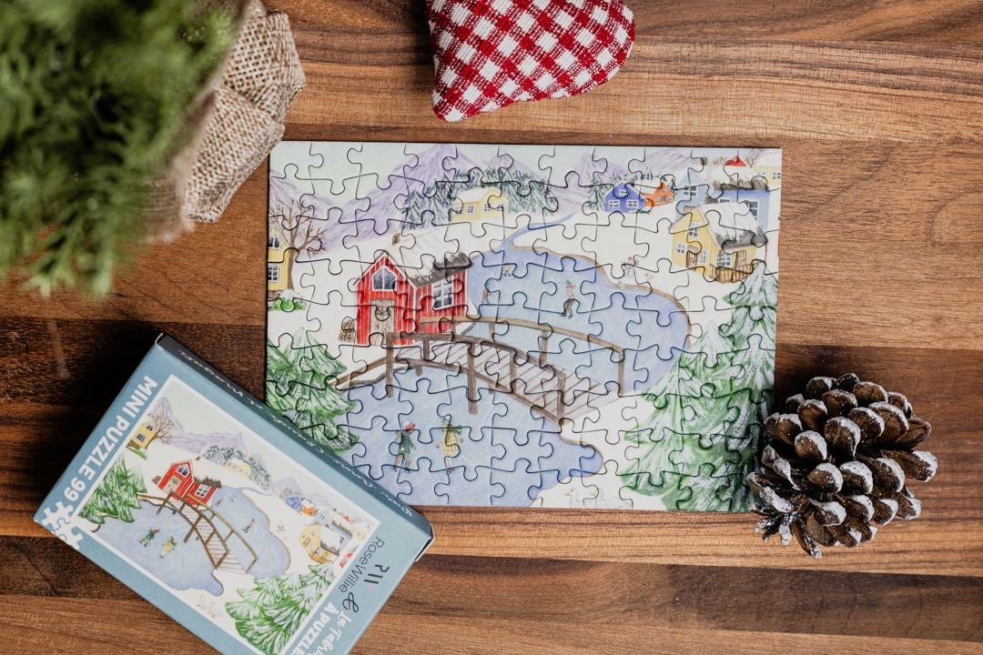 Scandinavian Town 99-Piece Puzzle