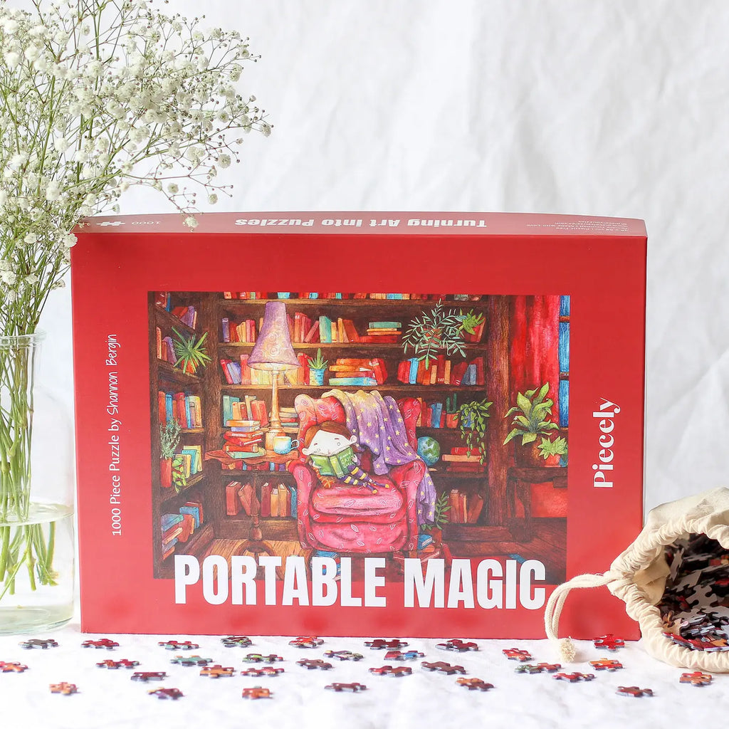 Portable Magic 1000-Piece Puzzle