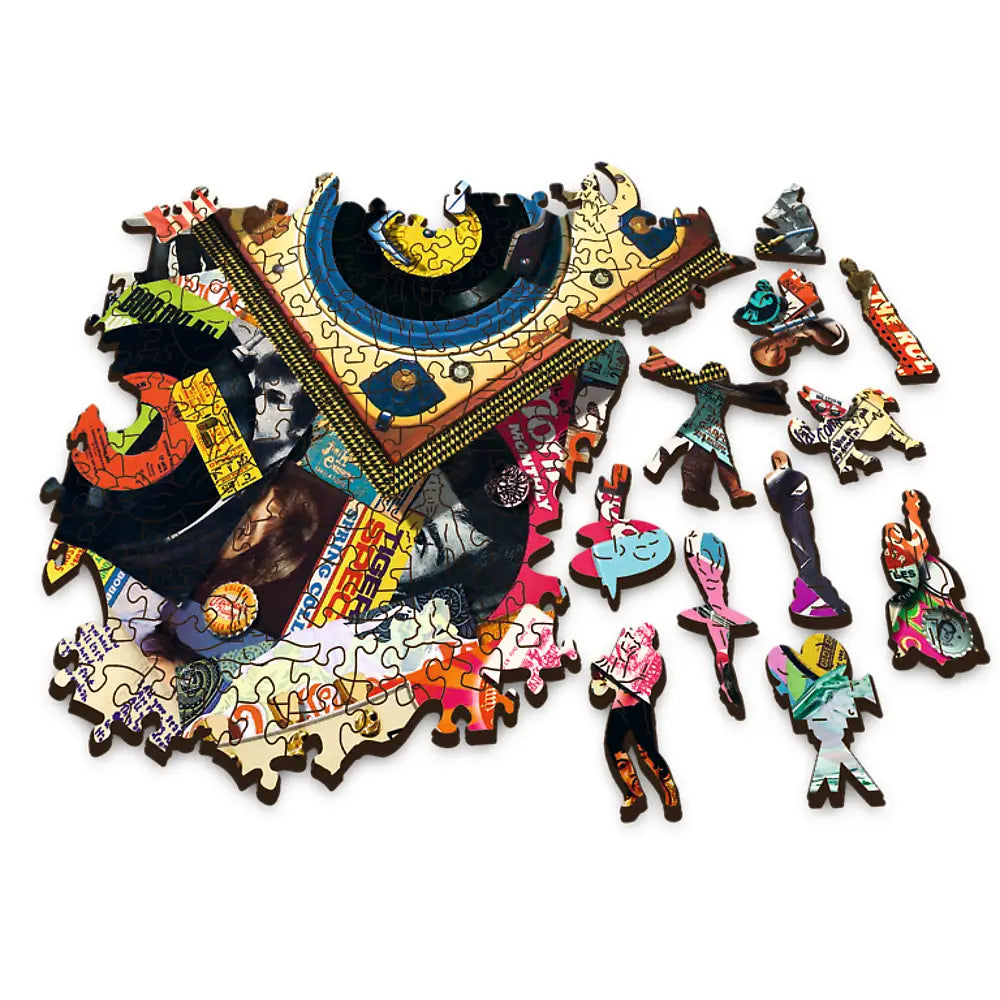 In the World of Music 501-Piece Wooden Puzzle