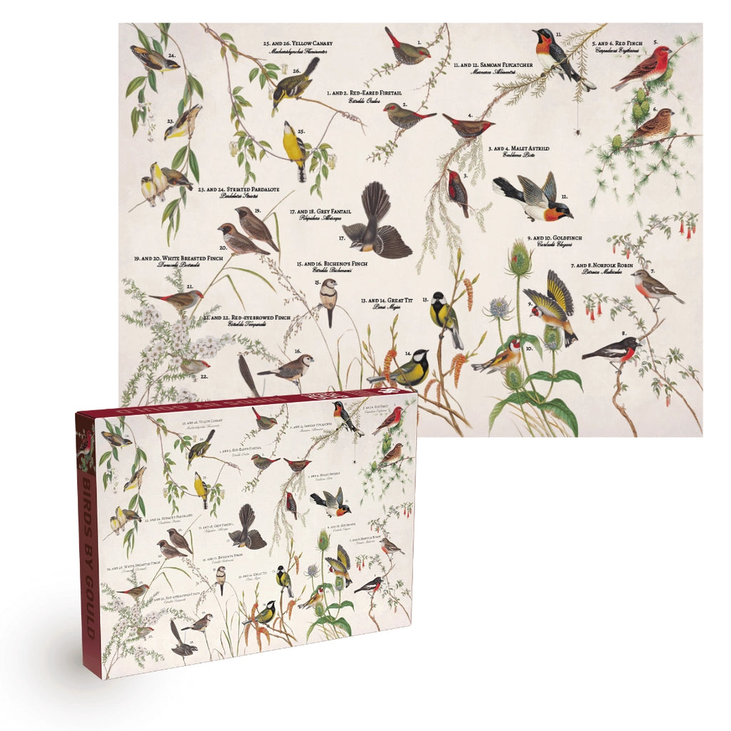 Birds By Gould<br>Casse-tête de 500 pièces 