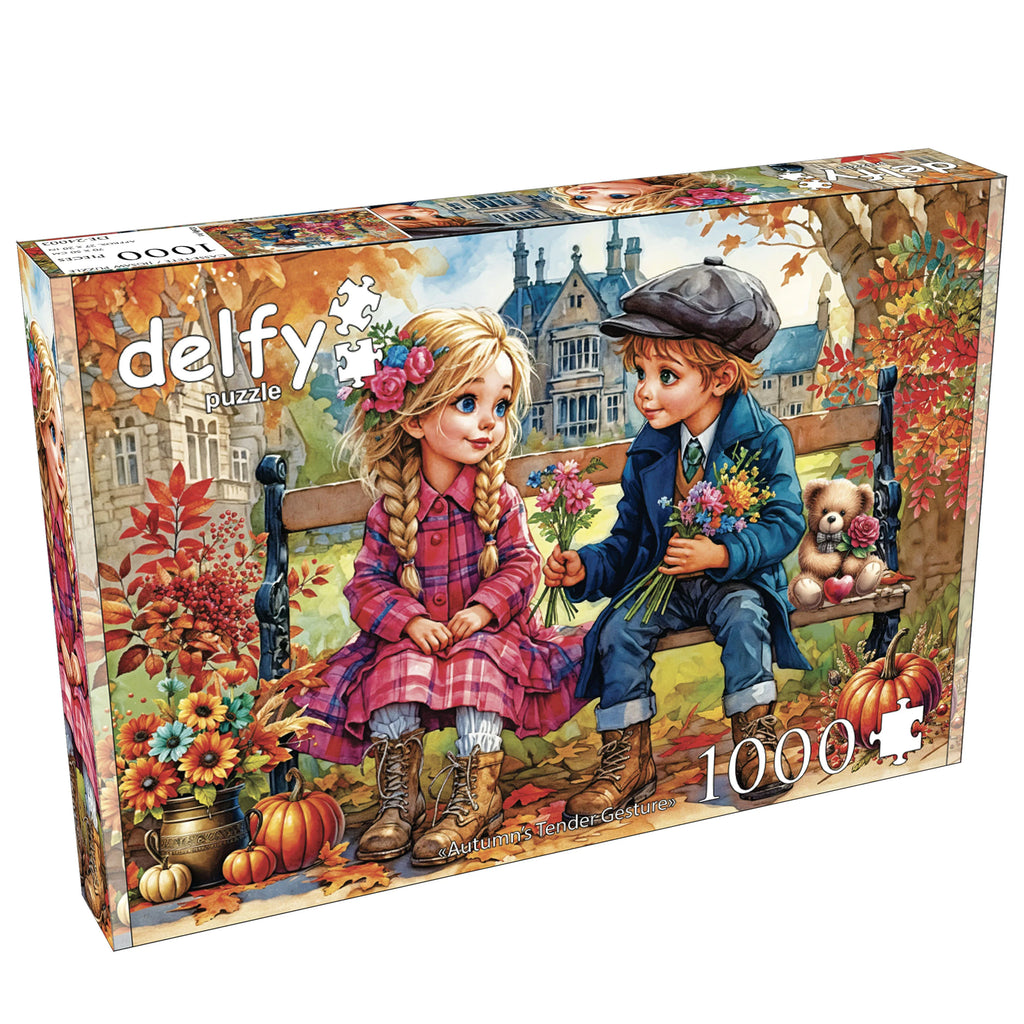 Autumn's Tender Gesture 1000-Piece Puzzle